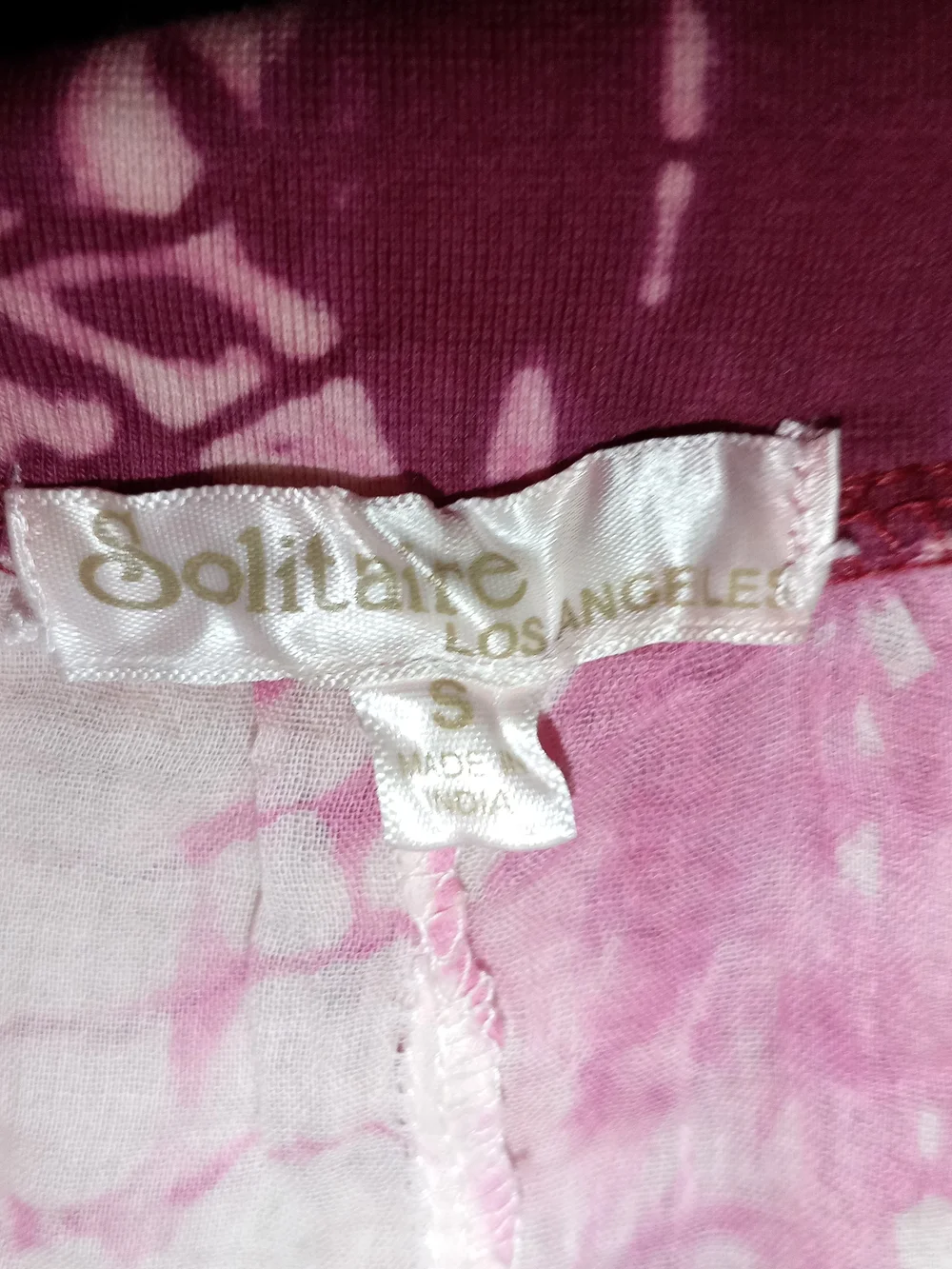 Vintage  Solitaire Boho Convertible Skirt/Dress Size M